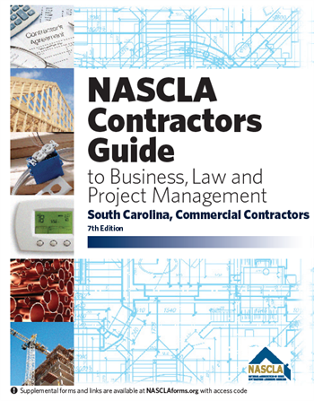 NASCLA Commercial Business Law & Project Management for SC Commercial Contractors Book